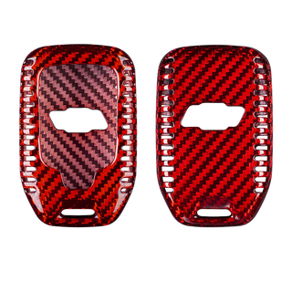 Chevrolet Carbon Fiber Key Fob Case